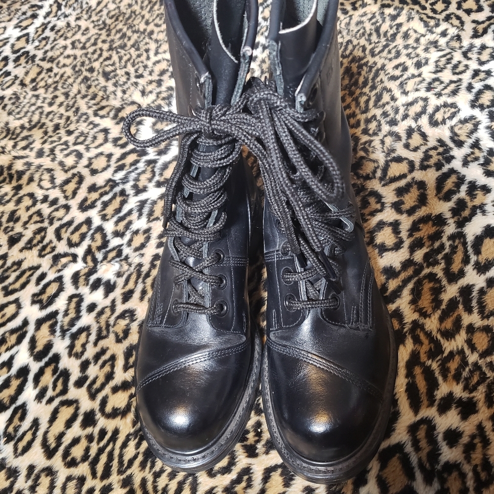 VINTAGE BILTRITE LEATHER COMBAT BOOTS